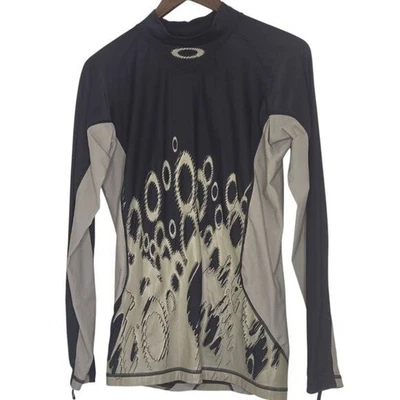 Camiseta deportiva de compresión Oakley de colección para hombre manga larga entrenamiento carreras ciclismo top Foto 1 de 4