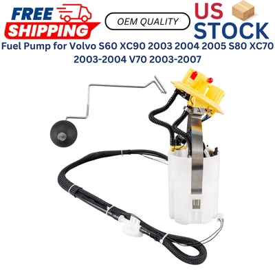 Fuel Pump for Volvo S60 XC90 2003 2004 2005 S80 XC70 2003-2004 V70 2003-2007  - Image 1 of 4