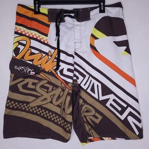 Quicksilver Boardshorts Mens 36 Graphic Print - Picture 1 of 8