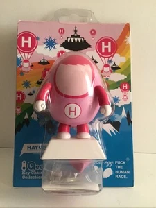 TOY2R QEE SCHLÜSSELANHÄNGER SAMMLUNG EI Q 2,5" HAYON KLON EI VINYL SPIELZEUG KIDROBOT - Bild 1 von 11
