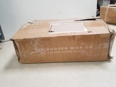 12 Pack Candle Making Supplies Containers 4" X 3.75" Matte Sage Wooden Wick Co  - Image 1 of 4