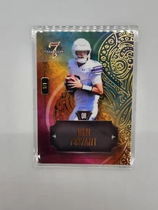 Wild Card 7 Card Stud 2023 Ben Bryant Spade Gold Foil SP 1/1 Northwestern 7CCR-3 - Picture 1 of 4