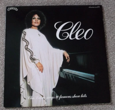 Cleo Laine Cleo Sings 20 Famous Show Hits 12" VINYL LP Record Album 1978 ADEP37 - Image 1 of 4