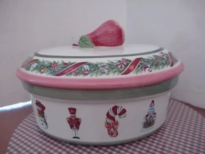Radko Christopher's Tree Portugal Zrike Oval 2.5 Qt Casserole Baker - EXCELLENT - Picture 1 of 13