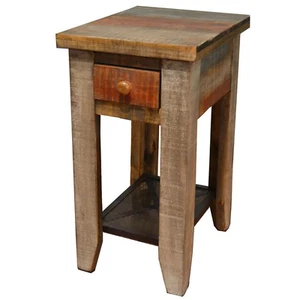 Crafters and Weavers Bayshore Loft Side Table - Picture 1 of 7