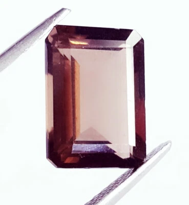 7.00 Ct Loose Gemstone Quartz Smokey Quartz Certified Marquise Shape Gems - Image 1 of 4