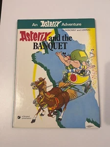 ASTERIX AND THE BANQUET BY GOSCINNY & UDERZO - HARDBACK BOOK - 1979 - Picture 1 of 12