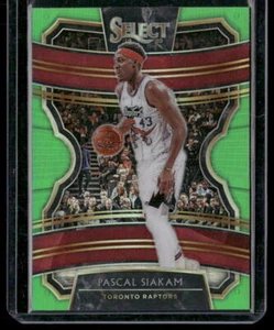 Panini Select 2019-20 Pascal Siakam verde neón Prizms - Imagen 1 de 2