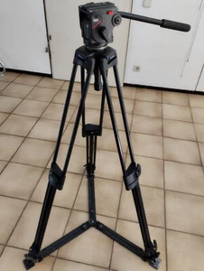 Professionelles Kamerastativ Vinten mit Manfrotto 503 Fluid Kopf - Bild 1 von 3