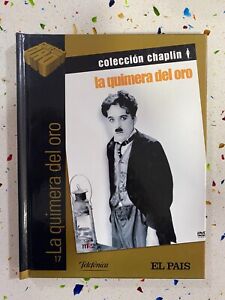 LA QUIMERA DEL ORO  DVD + LIBRO COLECCION CHAPLIN  - ESPAÑOL INGLES