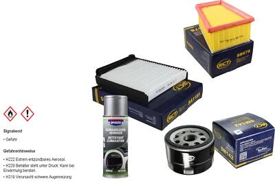 SCT-Filter-Set + Presto-Klima-Reiniger für Dacia Duster Logan MCV KS_ LS_ - Bild 1 von 4