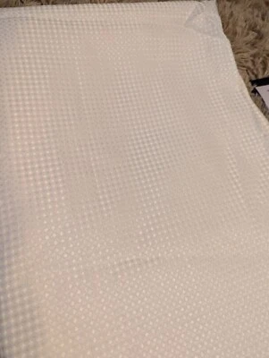 Mainstays Tela Cortina de Ducha Diseño Gofre 70"W X 72"L Crema Marfil Foto 1 de 2