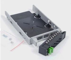 2.5" HDD Tray Caddy for Fujitsu Primergy RX600 RX300 RX900 A3C40101974 SATA SAS - Afbeelding 1 van 2