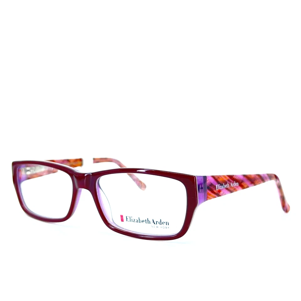 Elizabeth Arden EA1100A-3 Anteojos Rojo Rosa Borde Completo Rectangular 53-15-130 Foto 1 de 4