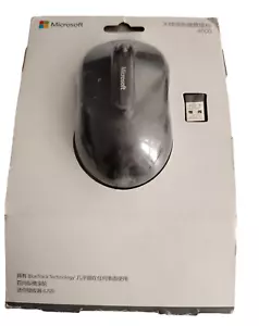 NOWA Bezprzewodowa mysz mobilna Microsoft 4000 D5D-00001 wersja chińska - Zdjęcie 1 z 4