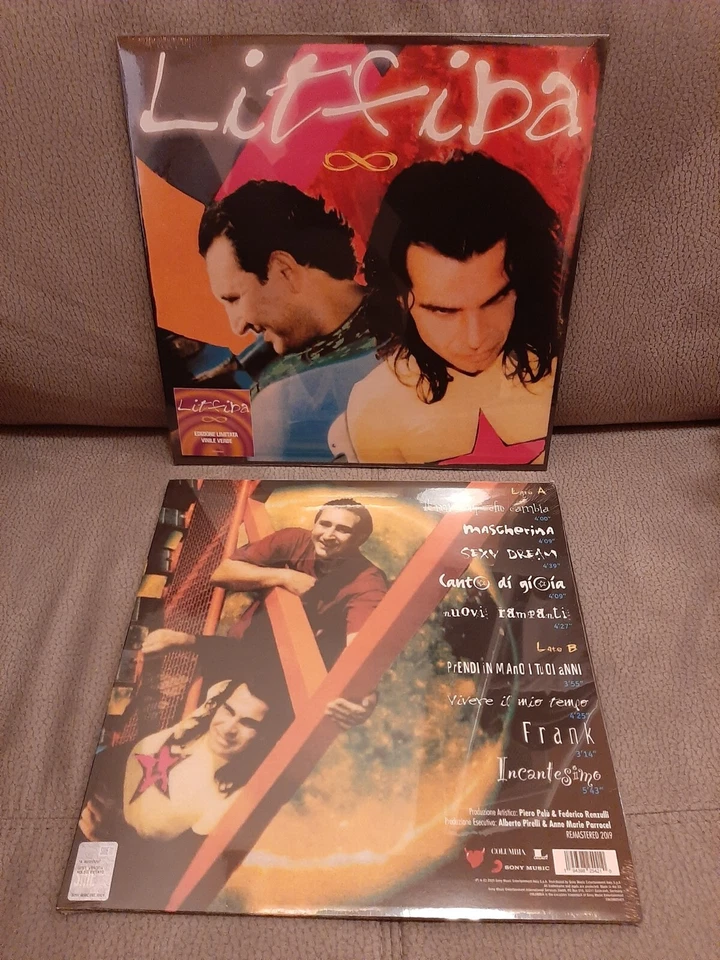 Litfiba - Infinito LP Green Vinyl RE - Immagine 1 di 1