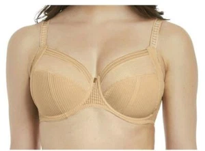 FANTASIE US 38H #FL3091 FUSION U/W FULL CUP SIDE SUPPORT BR SAND, NWT $58 - Picture 1 of 5