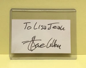 Hand Signed Card TV Legend STEVE ALLEN Autograph Original TONIGHT SHOW HOST - Picture 1 of 4