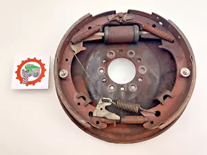 61-71 Dodge Sweptline Dana 44 LH Front Loaded 12 1/8 x 2 Backing Plate W100 W200 - Foto 1 di 6