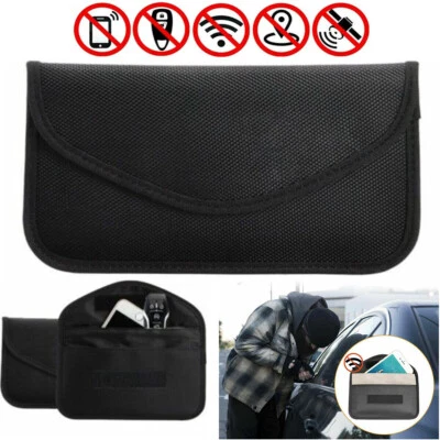 Faraday Bag RFID Signal Blocking Shielding Pouch Cell Phone Wallet Blocker - Image 1 of 4