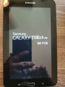 Samsung Galaxy Tab 3 Lite SM-T110 8GB, Wi-Fi, 7-INCH Android Tablet - Dark Gray