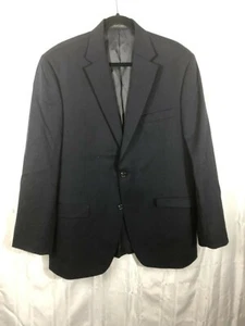 Lauren Ralph Lauren Navy Blue Men's Size: 42R 100% Wool Solid Two Button Blazer - Picture 1 of 6