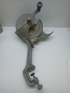Vintage MCM Hand Crank Meat Cheese Slicer Table Side - Picture 1 of 11