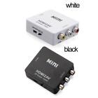 Composite with USB Cable CVBS Mini HDMI To RCA AV Converter For HD TV 1080P