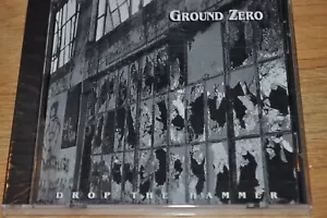 GROUND ZERO Drop The Hammer CD 500 pressed RARE US 1997 METAL INDIE dancyr NEW! - Imagen 1 de 2