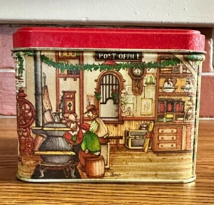 POTPOURRI PRESS CHRISTMAS TIN Mercantile General Store Holiday Tin Vintage - Picture 1 of 8