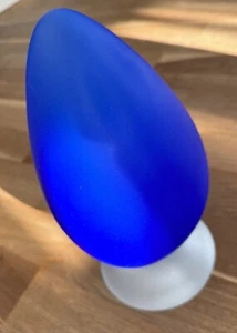 Leuchte Wand Ausstellung Design Leuchte blau Wandlampe Bilder !Bilder beachten! - Bild 1 von 10
