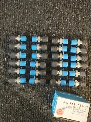 (24)  1/4 X 1/4  Imperial Eastman 768-fss 17-4 Ph Sleeve  - Image 1 of 3