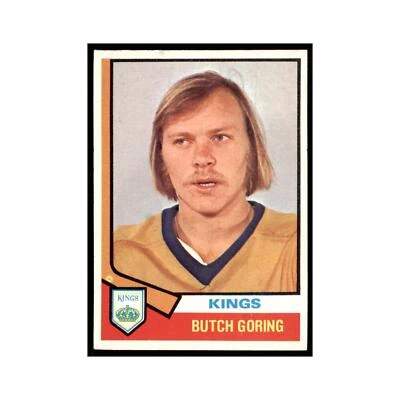 Butch Goring 1974 Topps #74 Hockey Cards Hockey Card EX - Image 1 of 3