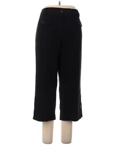 New Directions Women Black Casual Pants 16 - Picture 1 of 2