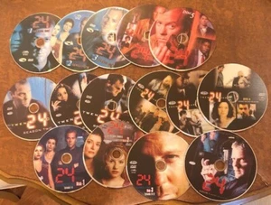 24 komplette Staffeln 1-3 DVD Kiefer Sutherland - OHNE HÜLLEN - Bild 1 von 1