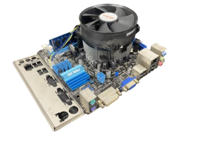 i5-2400s @2.50GHz 4GB DDR3 Asus P8H61-I LX/RM/SI CPU Combo Tested Working ES2007 - Image 1 of 4