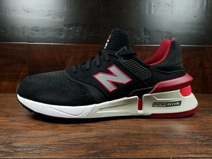 New Balance MS997RD ""Sport"" (negro/rojo) gamuza 997 para hombre 8-13 - Imagen 1 de 5