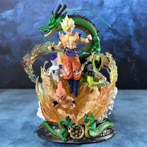 Son Goku Figure Dragon Ball Z Frieza Shenron Anime Figures 23Cm Super Saiyan Sta - Picture 1 of 6