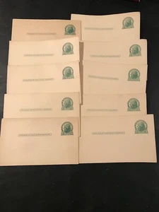 Ein Cent Vintage Prepaid Thomas Jefferson USA Postkarten (LOT VON 15) KOSTENLOSER S/H - Bild 1 von 3