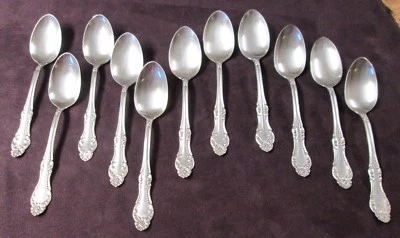 CARLTON 11 cucharaditas Rogers plateado 1898 sin monogramas  Foto 1 de 4