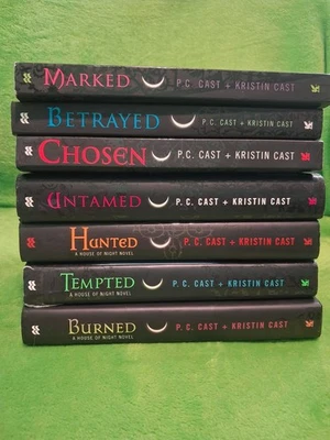 House of Night Book Series 1-7 Hardcover & Paperback P.C. Kristin Cast - Image 1 of 4