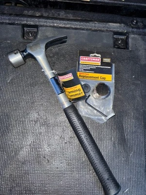 Raro martillo de marco de cabeza reemplazable profesional Sears Craftsman 38062 tapa extra Foto 1 de 4
