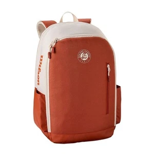 *NUEVA CON ETIQUETAS* MOCHILA TENIS WILSON 2025 TEAM "ROLAND GARROS" (CREMA/ARCILLA) PRECIO DE VENTA SUGERIDO POR EL FABRICANTE: $69 - Imagen 1 de 6