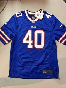 NWT Official Nike NFL Buffalo Bills Von Miller #40 Home Jersey Men’s Large - Picture 1 of 3