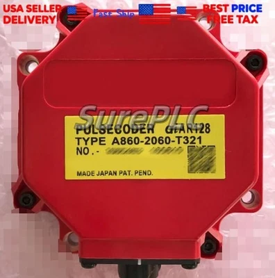 New In Box FANUC A860-2060-T321 Pulse Coder IN STOCK ship by UPS US Free TAX - Image 1 of 4