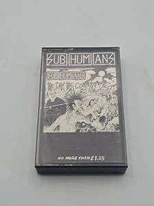 Subhumans "The Day the Country Died" 1983 Rare Original Black Cassette Tape - Picture 1 of 8