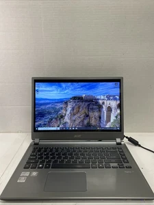 Acer Aspire M5 Laptop Intel Core i5-3317U 1.7GHz 10GB RAM 500GB SSD BAD BATTERY! - Picture 1 of 6