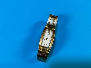 Lorus Watch Women Gold Tone White Dial New Battery 1N00 X016 **WORKING* - Picture 1 of 5