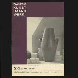 1961 Finn JUHL dänisches Handwerk Design: Dansk Kunsthåndværk Kaj FRANCK P Kjaerholm - Bild 1 von 12
