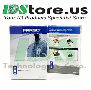 Genuine Fargo 45110 Color YMCKOK Ribbon Printer - DTC4000 & DTC4250e - New - Picture 1 of 2